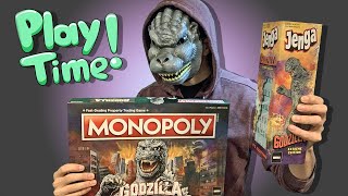 Jenga & Monopoly Godzilla Editions - MIB Play Time Ep 16