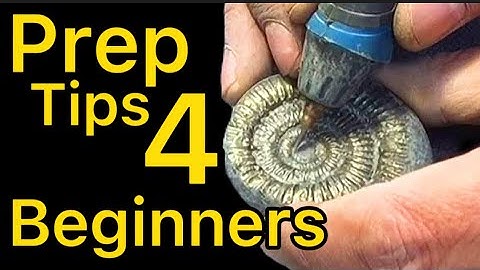 Fossil Prep Tips | Engraver (Dremel 290)