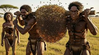 Life 2.1M Years Ago: Homo Habilis vs Bee Ancestors \u0026 Giant Python – The Deadliest Encounter
