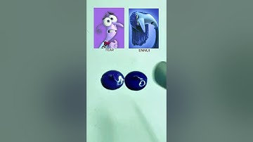 Mixing Emotions from InsideOut 2 - The Result Will Surprise You! (Part 42)#asmr #colors  #insideout2