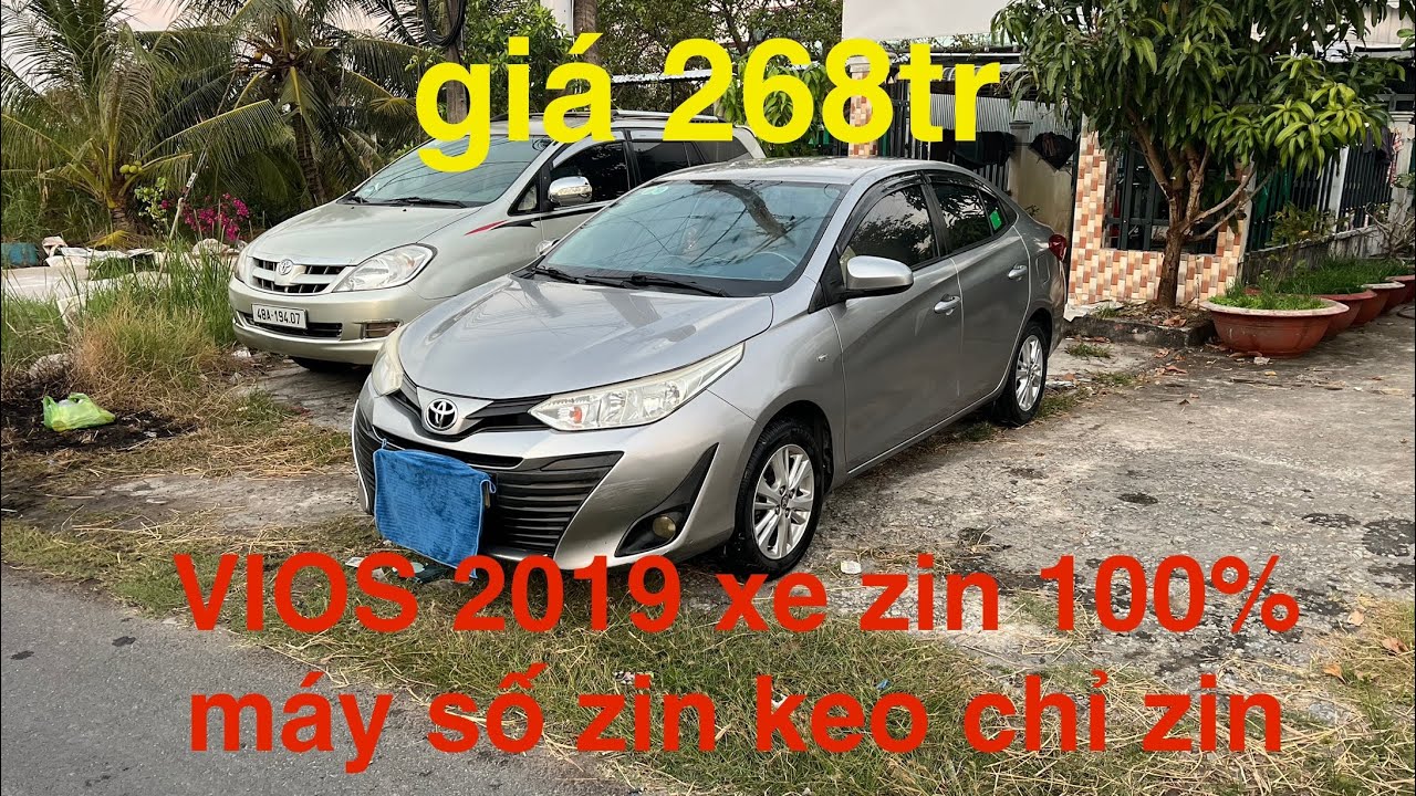 vios 2019 số sàn bản đủ xe zin 100% bao êm giá chỉ 268tr lh 0947922226