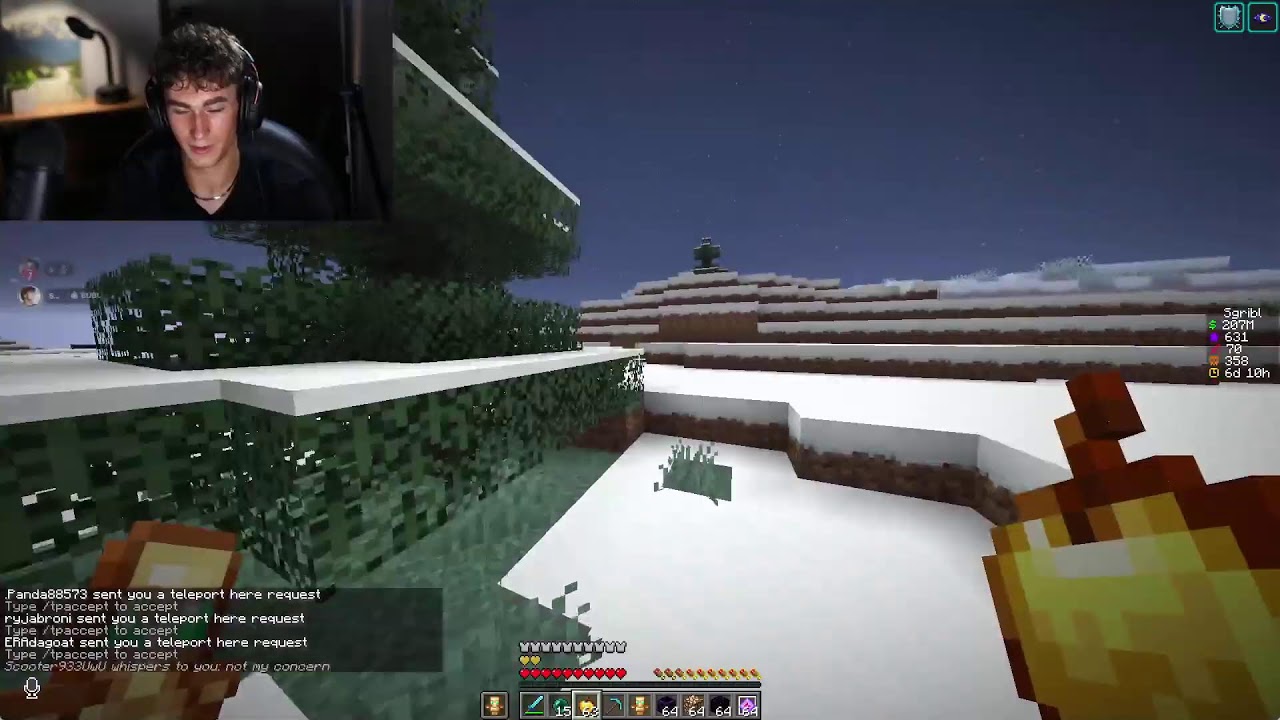 Live -  DonutSMP - Tping to Viewers - Rating Bases - Chatting - Minecraft