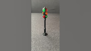 Lego City Traffic Light #lego #trafficlight #legocity #howtobuildlego #diy #shortsvideo #shorts