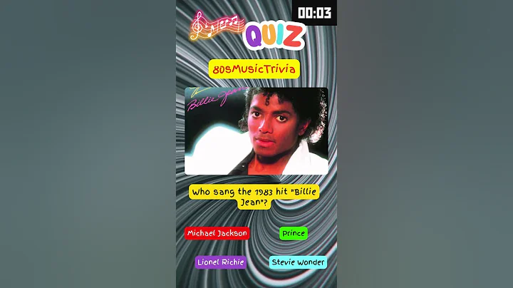 Who Sang "Billie Jean"? #billboardhot100 #90s #musicquiz #80s #musictrivia #shorts