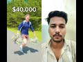 I Ran More, I Won More Money! 💸🏃 | MrBeast Challenge #funny #viralvideo #mrbeast #newyoutuber