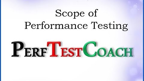 Perf Test Coach - Vlog 3 - Scope of Performance Testing in future