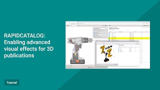 RapidCatalog Tutorial. Enabling advanced visual effects for 3D publications