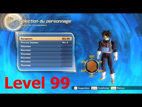 Dragonball Xenoverse 2 Level 99 (Cheats) vs Level 80 (Max Level) Comparision