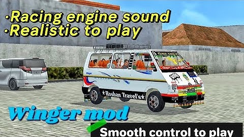 New Nepali Tata Winger van mod for bus simulator Indonesia @Shreedhar_101