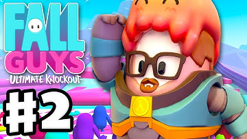 Fall Guys: Ultimate Knockout - Gameplay Part 2 - Gordon Freeman Costume! (PC)