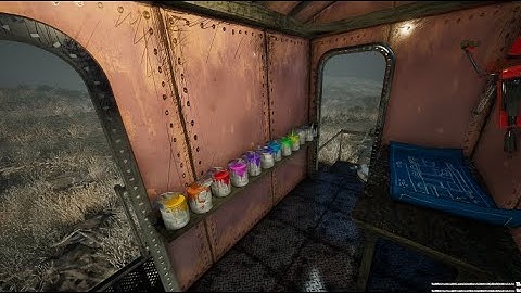 All paint cans locations in Choo Choo Charles