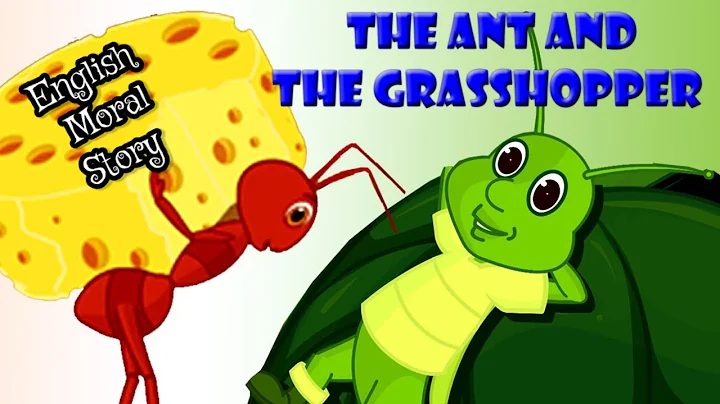 The Ant & The Grasshopper - Bedtime Stories | English Cartoon For Kids | Fairy Tales In English