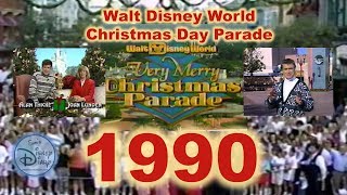 1990 Walt Disney World Christmas Day Parade | Joan Lunden | Alan Thicke | Regis Philbin