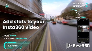 Insta360-app-zelfstudie: statistieken vastleggen en weergeven