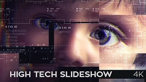 High Tech Slideshow ★ After Effects Template ★ AE Templates