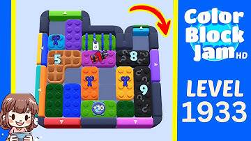 Color Block Jam Level 1012 (1933) Solution Walkthrough