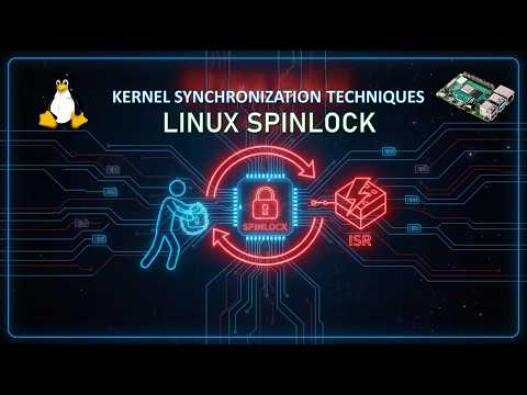 Kernel Synchronization Techniques: Spinlock | LDD with Raspberry Pi #23