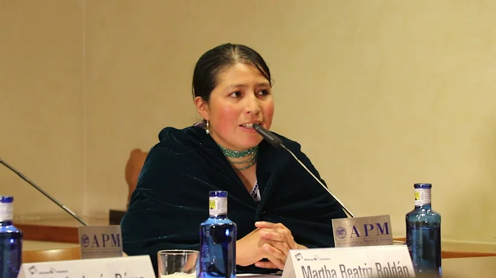Martha Roldn. Rueda de Prensa Campaa 2019. Manos U...