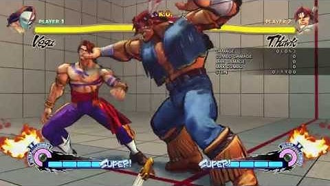 T.Hawk Unblockable Body Splash on Seth, Guile, Oni, Vega, Balrog