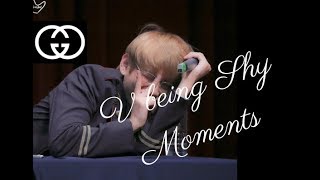 BTS V Taehyung Being Shy/Bashfull Moments