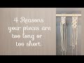 4 Reasons why your rope is too long or too short: Why you run out of rope or have too much excess