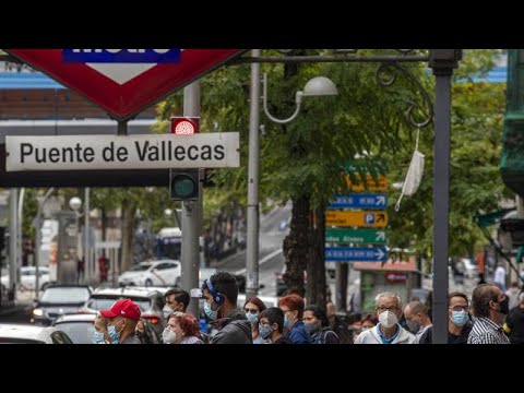 Метро Мадрида сокращает поезда