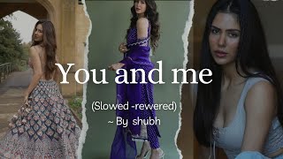 Sonam bajwa x you and me by SHUBH [lofi]