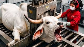 Inside the White Grey Brahman Bull Horn Factory | How Luxury Horn & Leather Messenger Bags Are Made