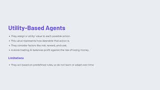 Utility-Based AI Agent Explained | AI Agent Types in Artificial Intelligence