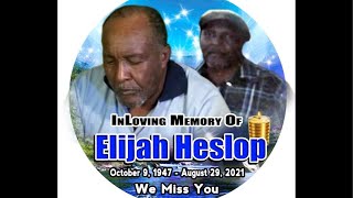 Elijah Heslop Funeral Service