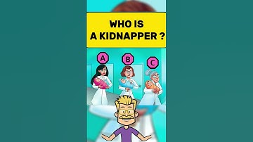 Which women is a kidnapper ? #puzzle #brainteaser #quiz #logicpuzzle #mystery #logicpuzzle #riddle