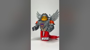 Making The WIDEST LEGO Minifigure Using YOUR Comments #lego #legos #shorts