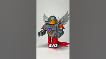 Making The WIDEST LEGO Minifigure Using YOUR Comments #lego #legos #shorts