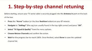 How to Retune a BT YouView Box – Full Channel Tuning & Signal Fix