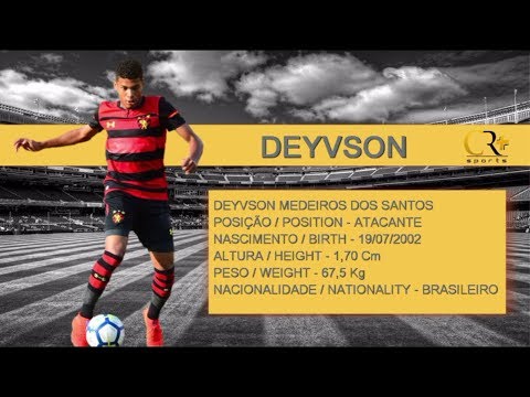 DEYVSON - ATACANTE 2002 - CR MAIS SPORTS