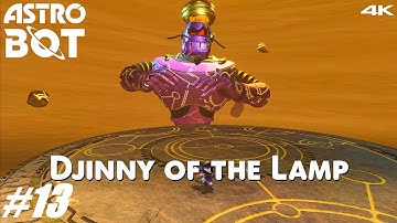 Astro Bot 100% Walkthrough Part 13 "Feather Cluster (Djinny of the Lamp and Frozen Meal)"