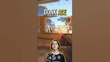 DONK PLAYING FACEIT | TAPS ACE 😱 #cs2 #csgo #cs2clips #donk #faceit #faceit10lvl