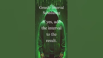 Greedy Interval Scheduling