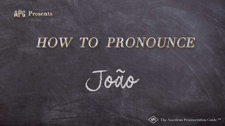 How to Pronounce João (Real Life Examples!)