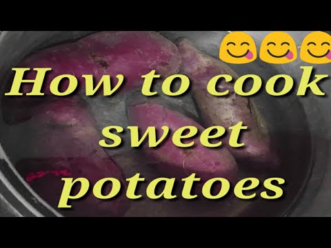 How to cook sweet potatoes for diet | ElaizaGonzaga |Philippines