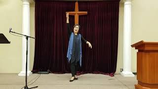 율동-주 하나님 지으신 모든 세계-앞쪽에서
