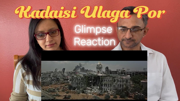 Kadaisi Ulaga Por | Glimpse Reaction | Hiphop Tamizha's Next Big Hit!