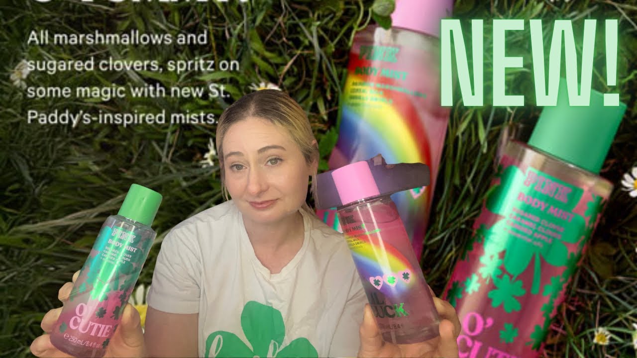 NEW VICTORIA’S SECRET PINK ST. PATRICK’S DAY COLLECTION | LIL LUCK 🍀 & O’ CUTIE 🥰 REPACKAGES? 