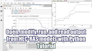 Open, modify, run, and read output from HEC-RAS models with Python - Tutorial