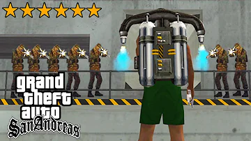 Como botar mochila Ajato no GTA San Andreas?