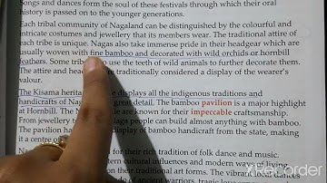 Chapter 6 {Part-1}Class 8 My New Canvas English At Your Fingertips coursebook