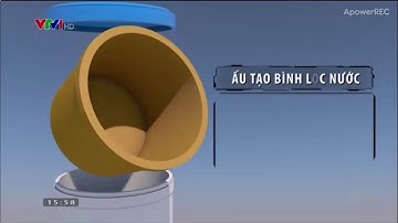 Bình lọc gốm SWACF - Giải pháp xử lý nước ăn uống cho hộ gia đình trong mùa mưa lũ