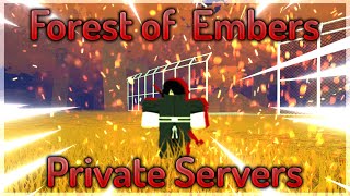 Shindo Life Forest of Embers Private Server Codes (December 2023) - Try  Hard Guides