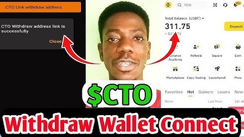Connect $CTO withdrawal wallet to receive airdrop - [Satoshi]