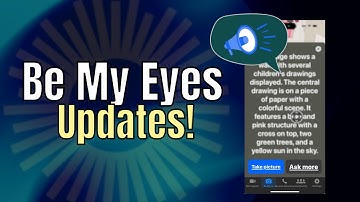 Be My Eyes Update includes a Read Aloud feature!